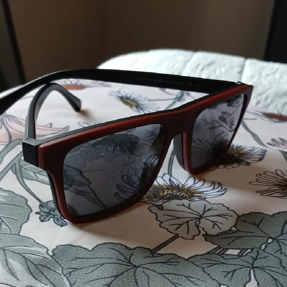 NWT Emporio Armani Men's EA4115 411 Black/maroon Frames/sunglasses - Picture 10 of 16